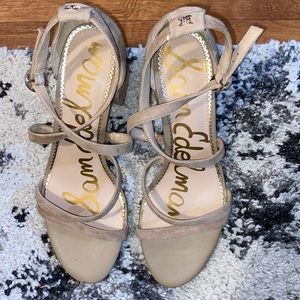 Sam Edelman strappy heel size 9